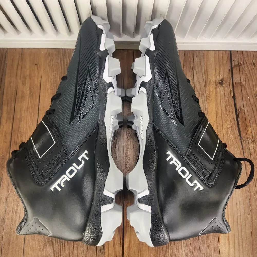 Nike Force Trout 8 Keystone Mold CZ5911-011 Men 13 Black Mid Baseball Cleats NEW